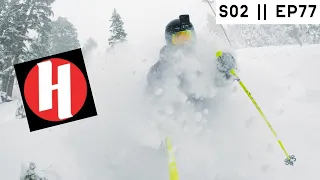 deep POWDER skiing at HEAVENLY!! || tahoe superstorm