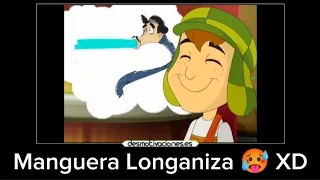 WTF Manguera Longaniza 🤑 XD | Momento XD El Chavo del 8 Animado | AngelGamesito