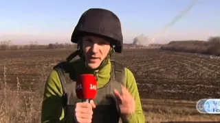 Battle for Debaltseve: Ukrainian soldiers fight Russian-backed militants near east Ukraine hub town