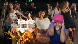 FLO - WALK LIKE THIS (GOES CRAAZYY)😱🔥 | KDEEZY REACTS