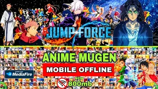 UPDATE‼️New Anime War Mugen Android (Size 800mb) Best Anime Crossover Android #jumpforcemugen