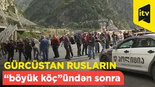 Ruslar tankla gəldikləri Gürcüstana bu dəfə əliyalın girmək üçün xahiş edirlər