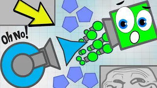 FeeD Me To 1 Mil - Diep.io NEW FUNNY INSANE MAZE TROLLING