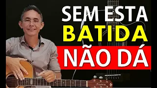 APRENDA BATIDA MUITO UTILIZADA no violão.