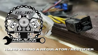 HOW TO : Hard Wire a Regulator / Rectifier