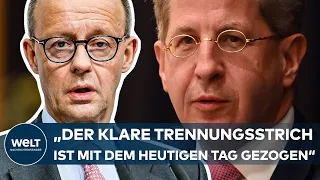 AUSSCHLUSSVERFAHREN GEGEN HANS-GEORG MAAßEN: Merz nennt Parteiausschluss aus der CDU unabwendbar