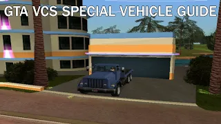 GTA VCS OM0 Special Vehicle Guide: H/EP/FP/PP/EC Navy Blue Flatbed