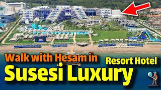 Susesi Luxury Resort Hotel Uall Inclusive ANTALYA WALKING TOUR Travel Vlog : Susesi Luxury belek