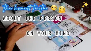 🥲 What Is The Honest Truth About The Person On Your Mind? 🫠 PICK A GROUP ✨️ Tarot Reading 🦋