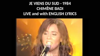 Je viens du sud - Chimène Badi - 2005 - Live and with English Subtitles