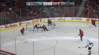 Game #401 San Jose Sharks @ Calgary Flames 3-2 Highlights (06.12.2014)