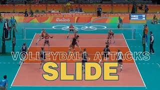 Volleyball Attack Names - The "Slide"