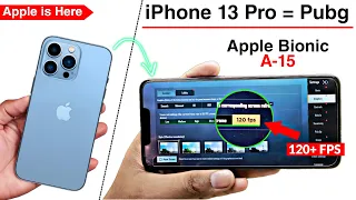 iPhone 13 Pro Pubg Test, Graphics Test, Apple is Here.🔥