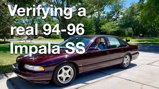 Is it real? 1994-1996 Impala SS