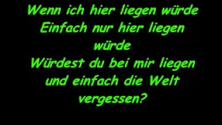 Snow Patrol- Chasing Cars (Deutsche übersetzung)