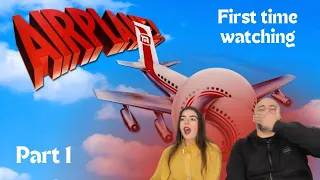 This is weird!! First time watching Airplane! (Reaction - 1/2)