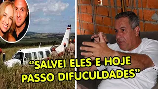 LEMBRA DO PILOTO QUE SALVOU LUCIANO HUCK? ASSIM ESTA HOJE