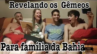 Revelando os Gêmeos para família de Salvador/BA