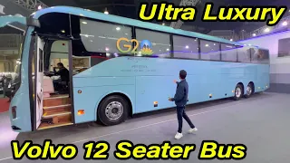 Volvo Luxury Bus - 12 Seater Business Class 😍 Auto Expo 2023
