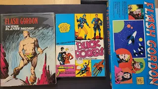 Buck Rogers and Flash Gordon comic strips.