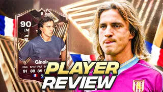 90 TRIPLE THREAT HERO GINOLA SBC PLAYER REVIEW | FC 24 Ultimate Team