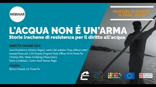 L'acqua non è un'arma. Storie irachene di resistenza