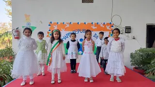 Republic day celebration.. dance by the students of class LKG #ddkids #republicday