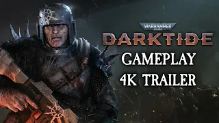 Warhammer 40,000: Darktide - Official Gameplay 4K Trailer | Launching November 17, 2022!