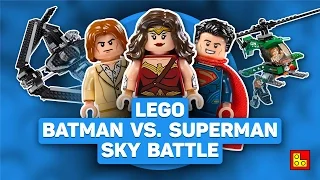 ◉ Обзор LEGO BATMAN V SUPERMAN - Sky High Battle review┃ЛЕГО Бэтмен против Супермэна 76046