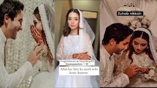 Zuhab khan and Wania Nadeem Official Nikah Video #zuhabkhan #wanianadeem #nikah#nikahvideo #shorts#