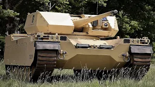 "Type-X: The Robotic Combat Vehicle Providing Standoff Distance and Firepower"