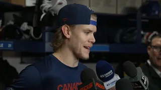 Kaiden Guhle speaks about injury and last season success