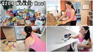 Weekly Aldi Grocery Haul & Dinner Ideas! + Fridge & Pantry Clean out, Organize & Restock!