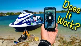 Treasure Hunting: Found PHONE In Lake!! (Does it work?) | Jiggin' With Jordan