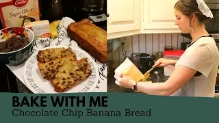 Absolutely PERFECT Chocolate Chip Banana Bread | Mennonite Baking