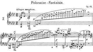 F. Chopin - Polonaise-fantasy in A-flat major, Op. 61 (Blechacz, 2013)
