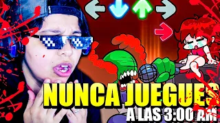 NUNCA JUEGUES FRIDAY NIGHT FUNKIN' A LAS 3:00 AM 😱 | No me dejó jugar... | Pathofail