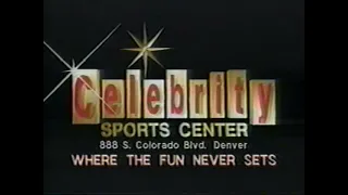 Celebrity Sports Center Commercial - Denver Colorado (1989)
