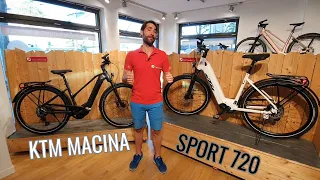 KTM Macina Sport 720 - modernes und spritziges E-Bike / Tretmühle Stuttgart