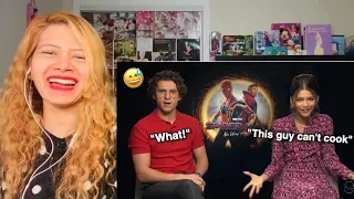 Tom Holland and Zendaya acting like a married couple for 8 min straight Reaction | Lol 😂 🤣