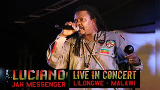 LUCIANO - JAH MESSENGER | SWEEP OVER MY SOUL | LIVE IN MALAWI