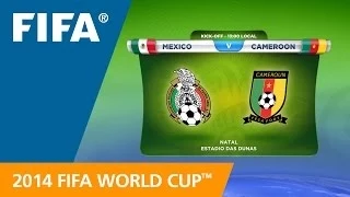 Mexico v. Cameroon - Teams Announcement