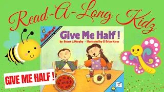 Read Aloud Books For Kids - Give Me Half! - MathStart  Book - @read-a-longkidz