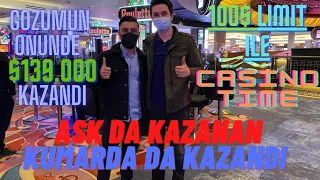 $100 Limit ile Kumara Gittik | $139.000 Kazandi |Amerikada Casino Gizli Cekim| New York - Brooklyn