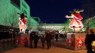 Weihnachtsdorf Pasing Arcaden 2017 auf dem Paseo Platz bis 23.12.2017