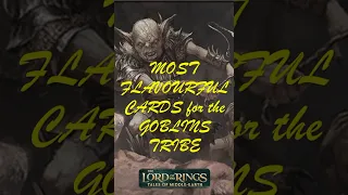 Top 5 most flavourful Goblins in Tales of Middle-Earth #edh #magicthegathering #mtg #mtglotr #goblin