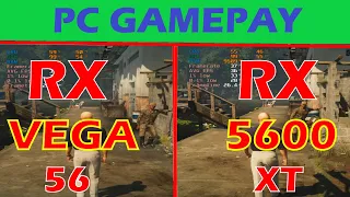 RX VEGA 56 vs RX 5600XT | PC GAMEPLAY  at 4K |