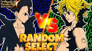 NO WAY HE'LL WIN!!! RANDOM SELECT PVP MATCHES!!! | Seven Deadly Sins: Grand Cross