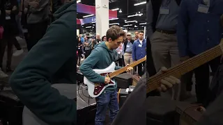 Matteo Mancuso Performing at NAMM 2023