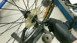Усиление велосипедной втулки с трещеткой.